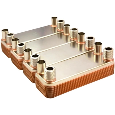 BL100-Serie Kupferbrähte Wärmetauscher-Wärmedampfer