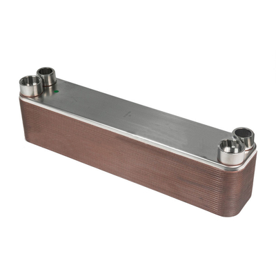 SS304/316 Edelstahlgeschweißte Aluminiumplatte Typ Industriegeschweißter Wärmetauscher