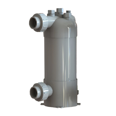 Titan-Wärmetauscher Rohr PVC-Schalen-Wärmetauscher für Schwimmbad Wärmepumpe Aquarien-Kühler