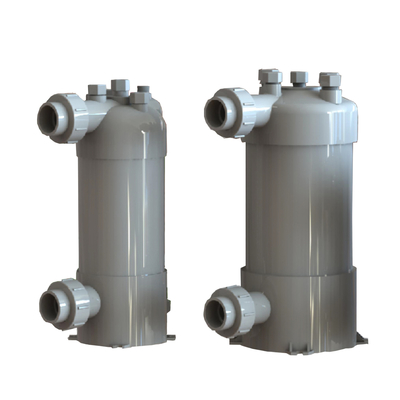 Schwimmbad Wärmepumpe Schraubtischrohr PVC Schal Wärmetauscher
