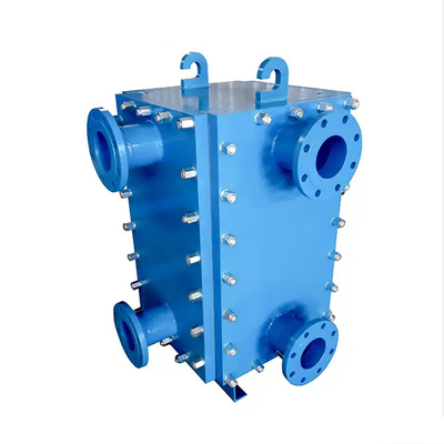 High-Temperature Titanium Vollgeschweißte Compabloc Plate Wärmetauscher für Dampf