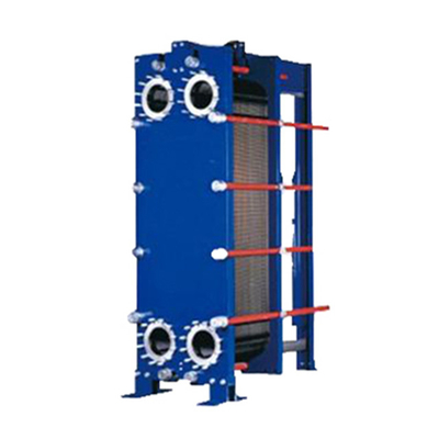 BH100 Edelstahlplatten-Wärmetauscher Titangaskettenplatten-Wärmetauscher zur Kühlung von Meerwasser