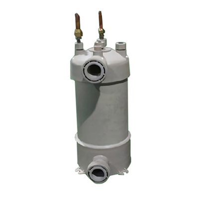 Schwimmbadwärmepumpe und Aquarien-Kühler PVC-Wärmetauscher mit Titanrohr und PVC-Schal