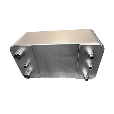 Warm verkaufte Edelstahl Kupfer-Wassergekühlter Kondensator Brazenplatten-Wärmetauscher