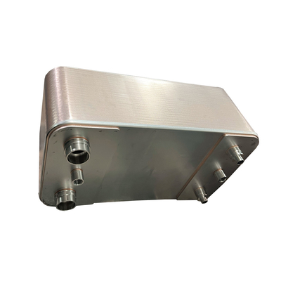 Warm verkaufte Edelstahl Kupfer-Wassergekühlter Kondensator Brazenplatten-Wärmetauscher