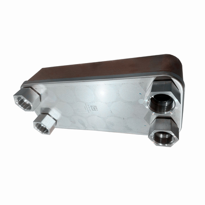 SUS304 316L Zuverlässiger Kondensator Brazenplatte Wärmetauscher Hydraulischer Kühler Anwendung Mini-Verdampfer-Spulen