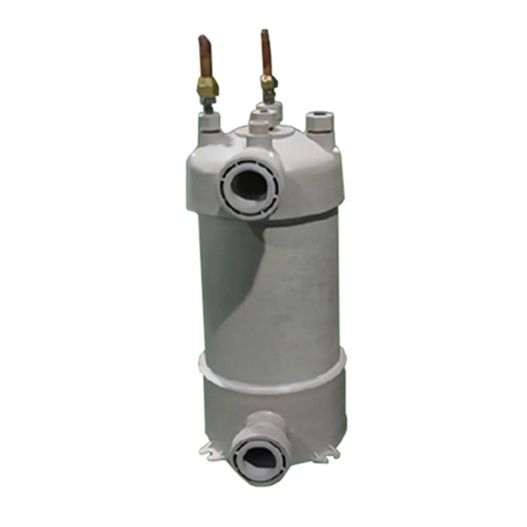 Schwimmbadwärmepumpe und Aquarien-Kühler PVC-Wärmetauscher mit Titanrohr und PVC-Schal