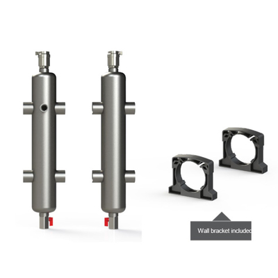 Edelstahl Fußbodenheizung Hydrauliksysteme Wasserdruckseparator